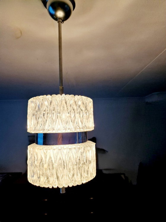 Image 1 of Lampada a sospensione vintage austrolux austria