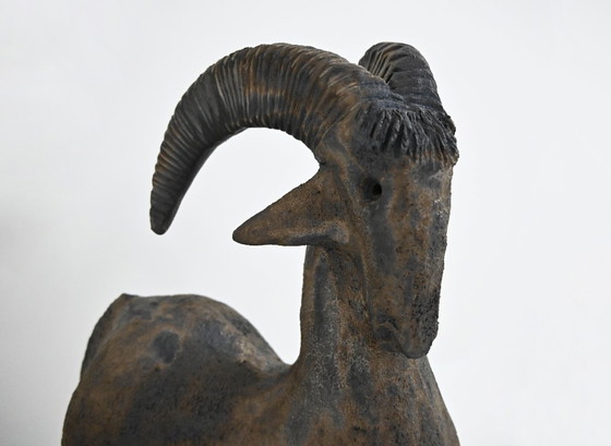 Image 1 of Chèvre en céramique de Dominique Pouchain