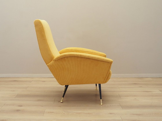 Image 1 of Poltrona gialla, design italiano, anni '70, produzione: Italia