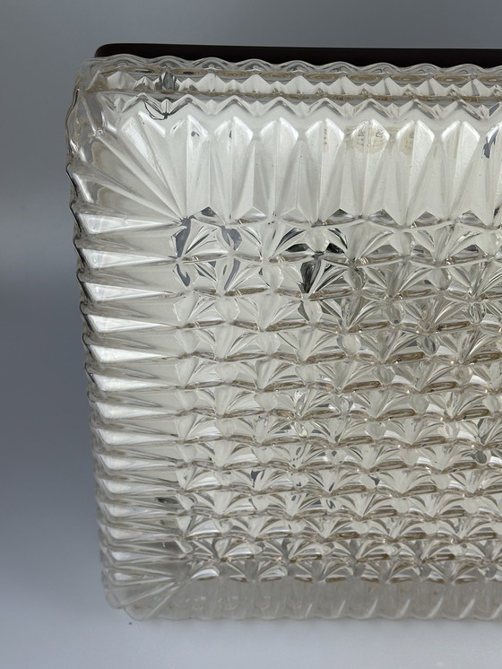 Image 1 of Lampada da soffitto XXL anni '60-'70 Plafoniere in plastica di Ridi Leuchten Germania 