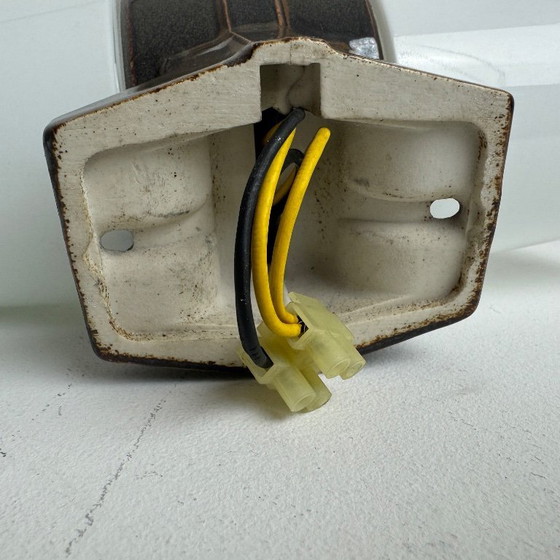Image 1 of Antieke grote Scandinavische opalen wandlamp "IFÖ"