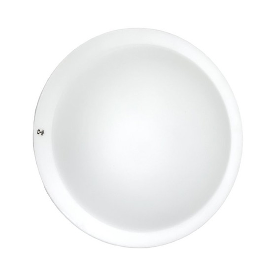 Image 1 of Peill & Putzler ceiling lamp – Germany, 1970s, opal glass, 40 cm, 3×E27