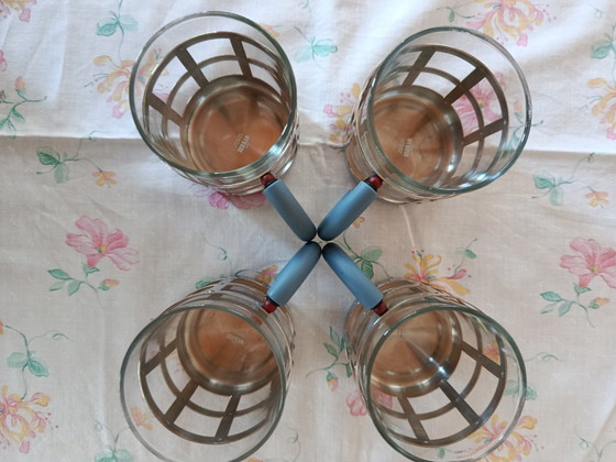 Image 1 of Alessi coffee set, tray and four mugs