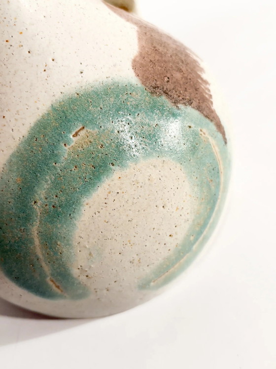 Bruno Gambone, bemalter Keramikkrug/Vase aus den 1970er Jahren – Dekorative Objekte, Ceramic (photo 12 of 14)
