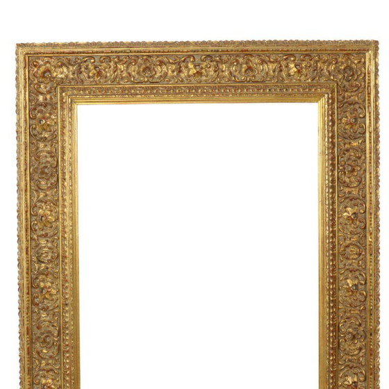 Image 1 of Vecchia cornice in legno in stile barocco-rococò