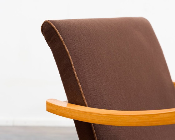 Image 1 of Sedia a sbalzo degli anni '50 in stile Alvar Aalto, in condizioni originali.