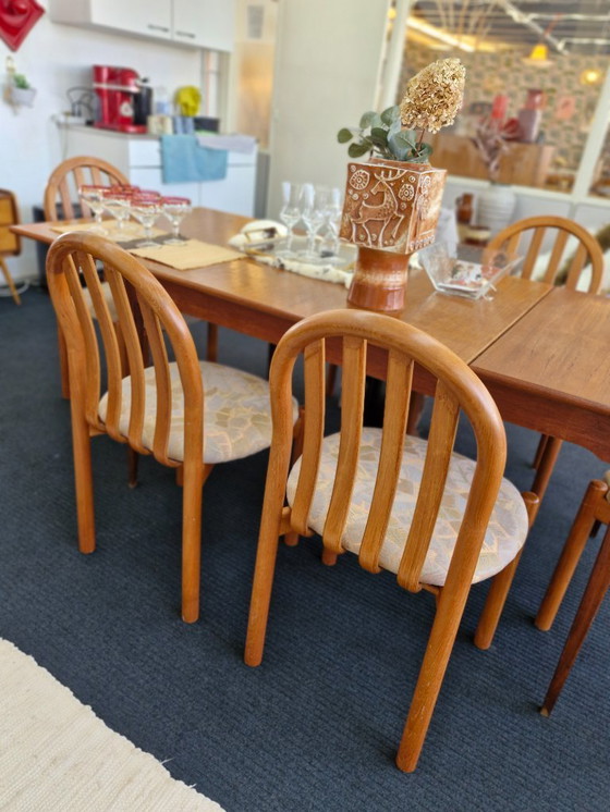 Image 1 of Sillas de comedor de diseño danés Koefoed (6)