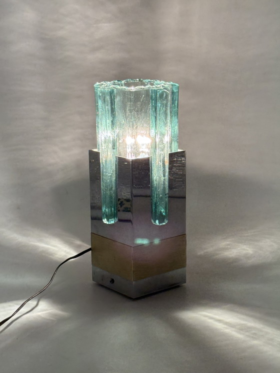 Image 1 of Lampe de table Hollywood regency, Gaetano Sciolari Italie, 1970