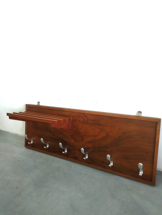 Image 1 of Unique coat rack 50-60s with rack (Scandinavian style)