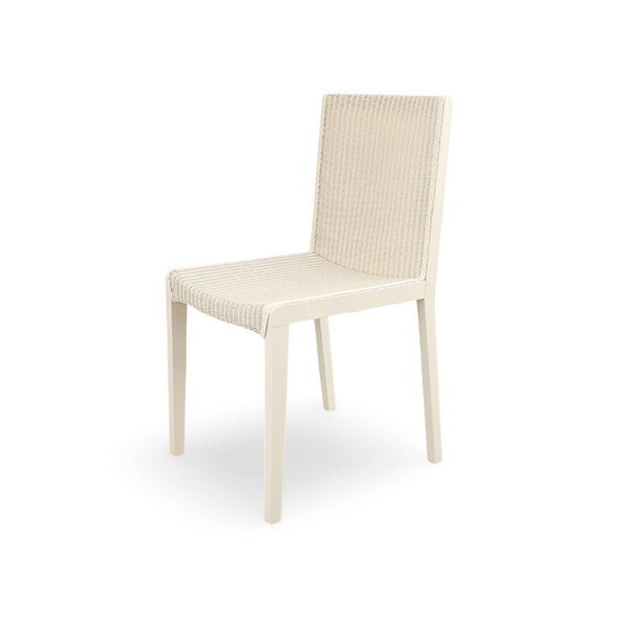Lloyd Loom Italia Vintage Chair White Wicker Original – Side chairs, Wood (photo 4 of 9)