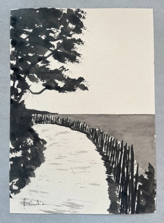 Image 1 of Artist's sketch 21x15cm