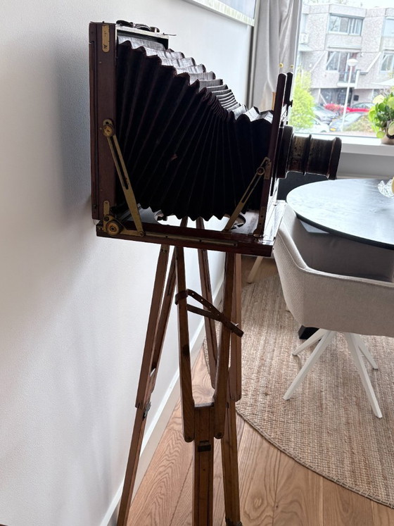 Image 1 of Antike Marion & Co „Perfection“-Kamera mit Emil-Busch-Objektiv (ca. 1890)