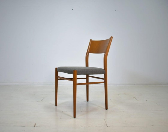 Image 1 of Set di 6 sedie da pranzo di Lübke