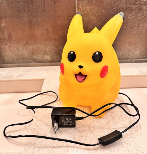 Image 1 of Pikachu tafellamp / decoratieve lamp – Originele Pokémon – Collectorsitem