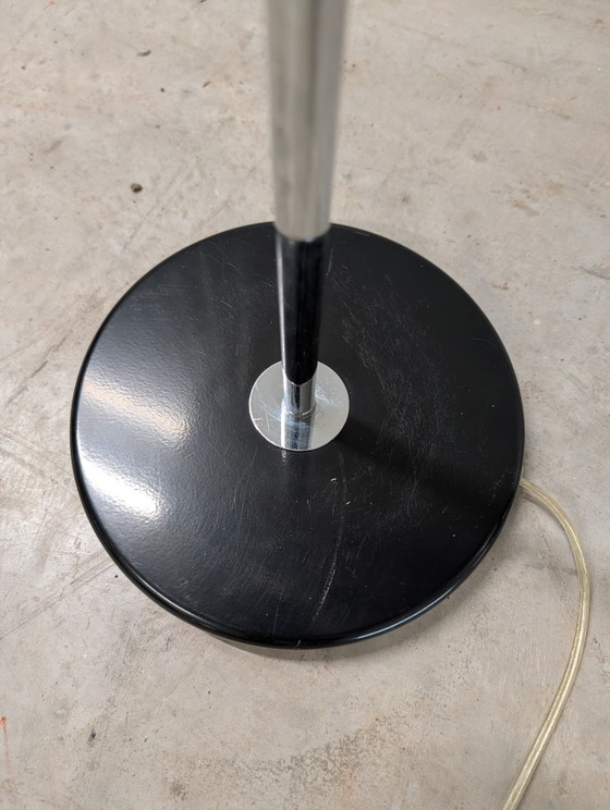 Vintage-style Space Age Floor lamp with three adjustable black eyeball spots – Floor lights, Metal, Chrome (photo 6 of 6)