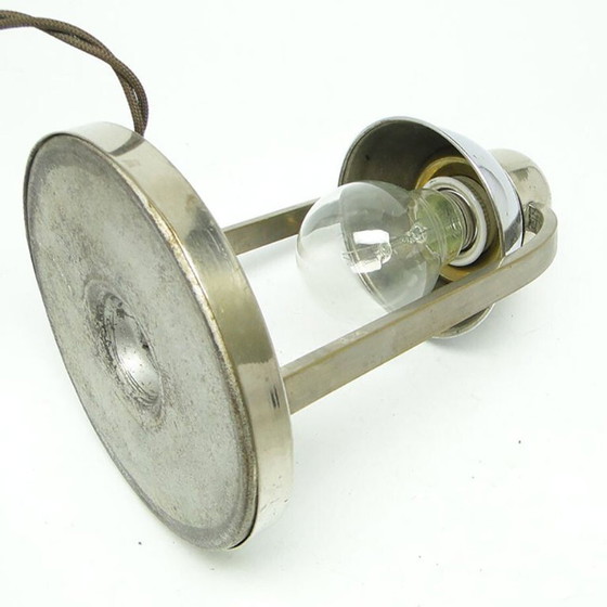 Art Deco Table Lamp, Germany, 1930s – Metal, Chrome (photo 3 of 10)
