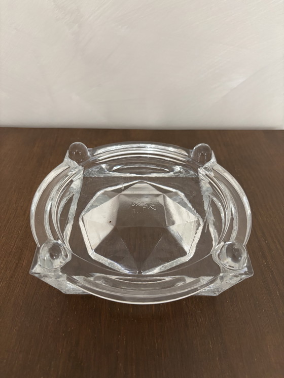 Image 1 of Lege zakasbak, ontwerp van Borek Sipek, gesigneerd