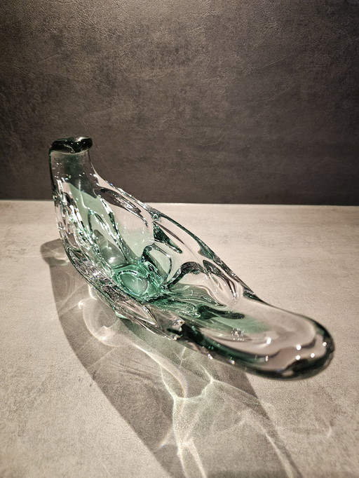 Vintage glass bowl – Cristallerie de Bayel France (1960s)