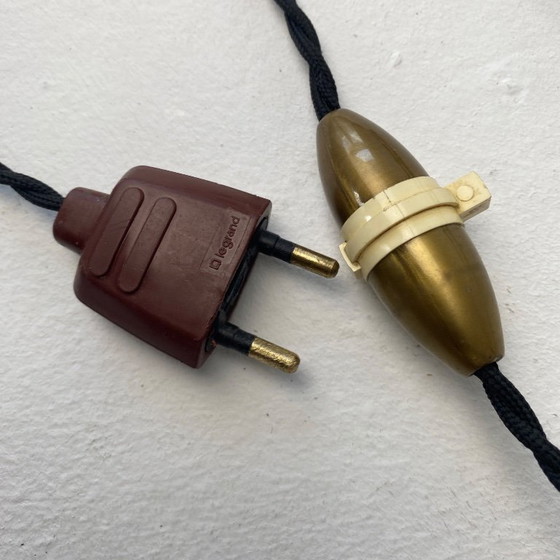 Image 1 of ANCIENNE LAMPE DE BUREAU MONTE ET BAISSE  VINTAGE