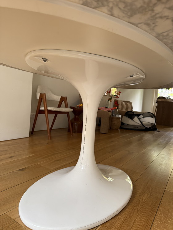 Image 1 of Marble Tulip Table