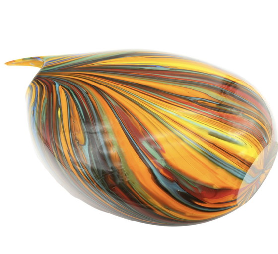 Image 1 of Multicolored Murano Glass Vase