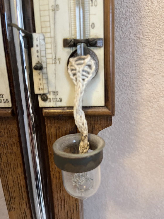 Image 1 of baromètre à bâton anglais