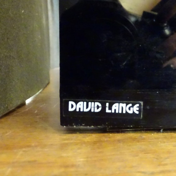 Image 1 of Chest of drawers in lacquered wood, David Lange, Mid-century, 70’s – France