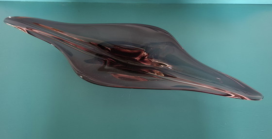 Image 1 of XL Murano Sommerso Gondola Bowl – 1960s