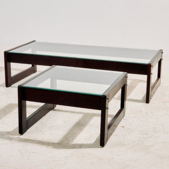 Image 1 of MK11777 MP-091 leren sofaset van Percival Lafer, set van 6