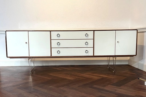 Vintage Sideboard von William Watting für Fristho – dressoirs, Metal, Wood