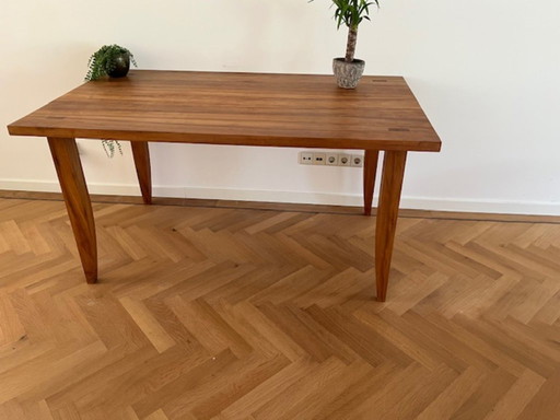 Pear wood table