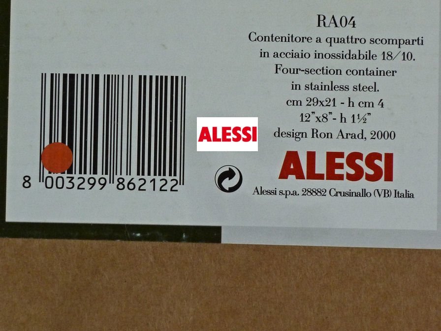 Alessi RA04 Babyboop Four Section Hors-D'Oeuvre Set | €70 | Whoppah