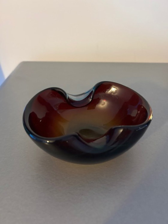 Image 1 of Posacenere vintage in vetro di Murano