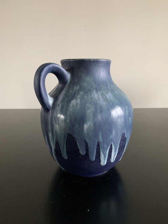 Image 1 of 2 vases Ruscha Keramik avec la technique de la « lave grasse »