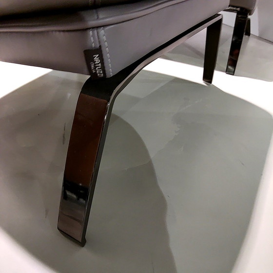 Image 1 of Natuzzi Clemmie Sessel mit Hocker