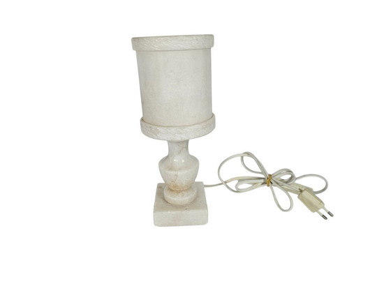 Image 1 of Pegasan - Alabaster - natural stone - table lamp - Spain - 1970