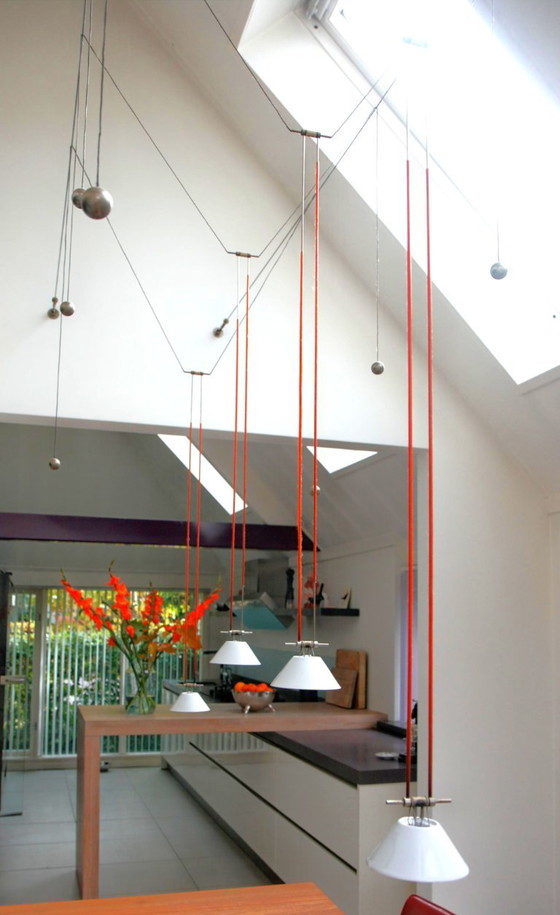 Image 1 of Sistema de iluminación Ingo Maurer YaYaHo Element 4 para colocar sobre la mesa de comedor o el escritorio