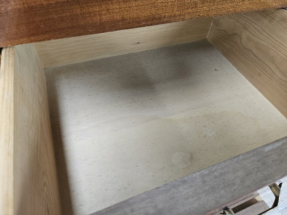Small 1960s Vintage Desk – Wood (photo 10 of 16)