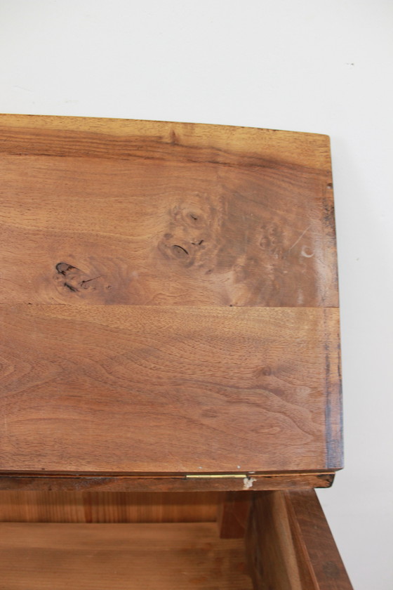 Image 1 of Walnut chest of drawers