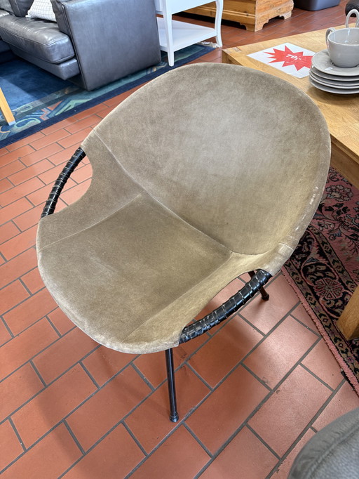 CHAISES BALLONS VINTAGE LUSCH & CO LOUNGE FAUTEUILS 2 pièces