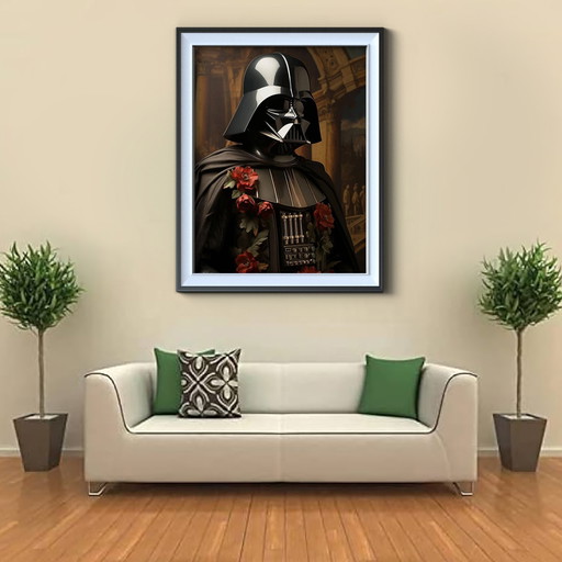 Artistiek schilderij - Alberto Ricardo - Star Wars Dark Wador