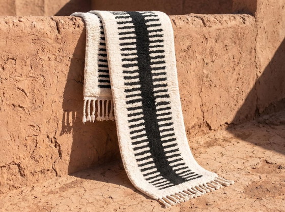 Tapis De Passage Marocain Berbère 90cmx300cm – Tappeti, Cotton (photo 7 of 7)