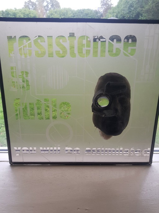 Rob van der Ven glass painting glass sculptures