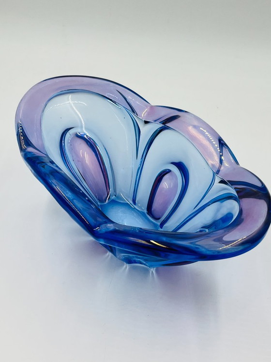 Image 1 of Taza de arte de cristal bohemio Chribska