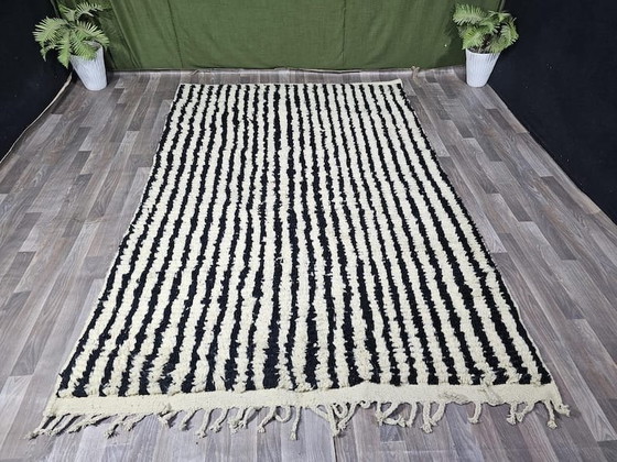 Alfombra marroquí de 150 cm x 250 cm, hecha a medida. – Aime Té, Wool (photo 5 of 7)