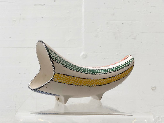 Image 1 of West German ceramic vase Delhi by Bodo Mans for Bay, 1960s