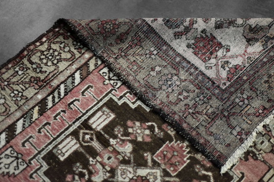 Image 1 of Vintage Hand-Woven Middle Eastern Oriental Hamadan Rug, 1960s