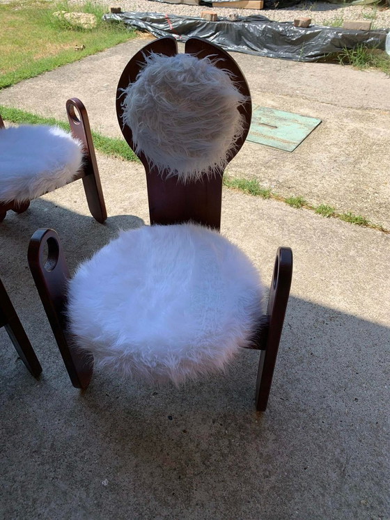 Vintage Dining Chairs by Szedleczky, 1970s, Set of 4 (photo 6 of 16)