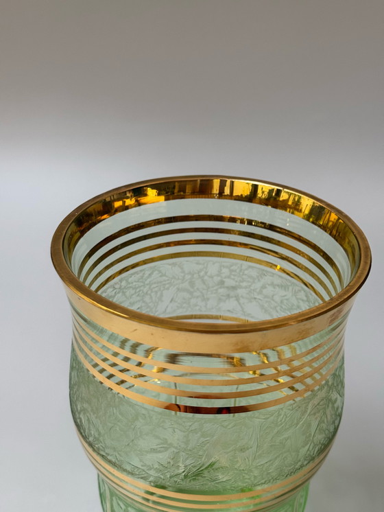 Image 1 of Vetro di Booms - Art Déco - Vaso " RUBY "