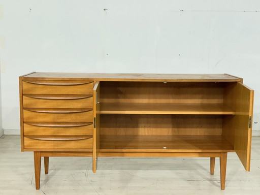Mid-Century Hellerau dressoir, buffetkast, woonkamerkast, vintage